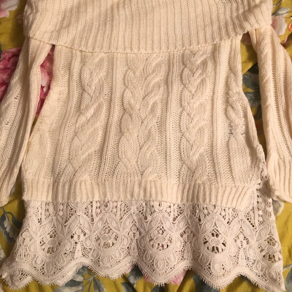 Off the Shoulder Sweater